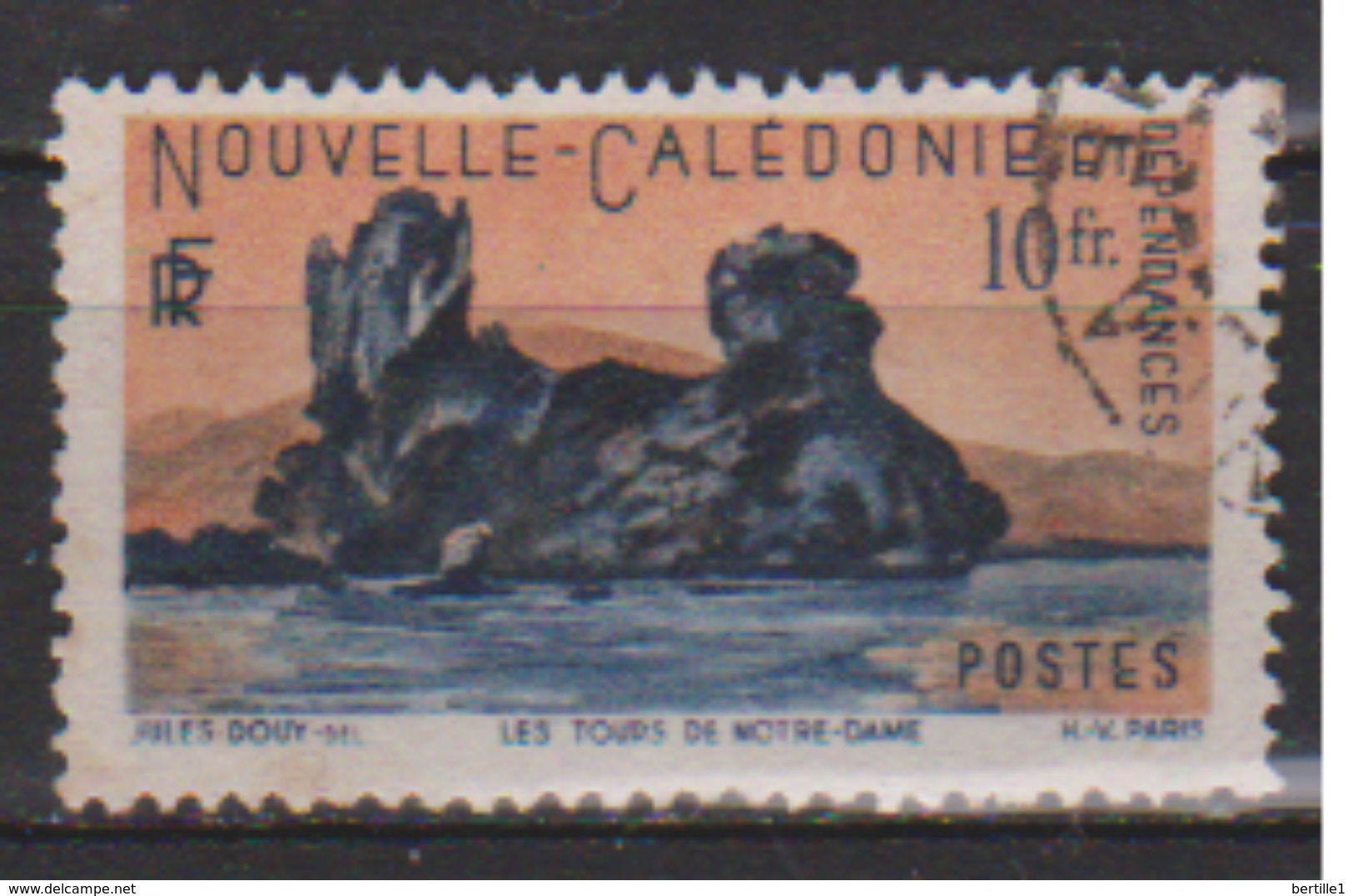 NOUVELLE CALEDONIE            N°  274    ( 23 )    OBLITERE         ( O 2657 ) - Usados