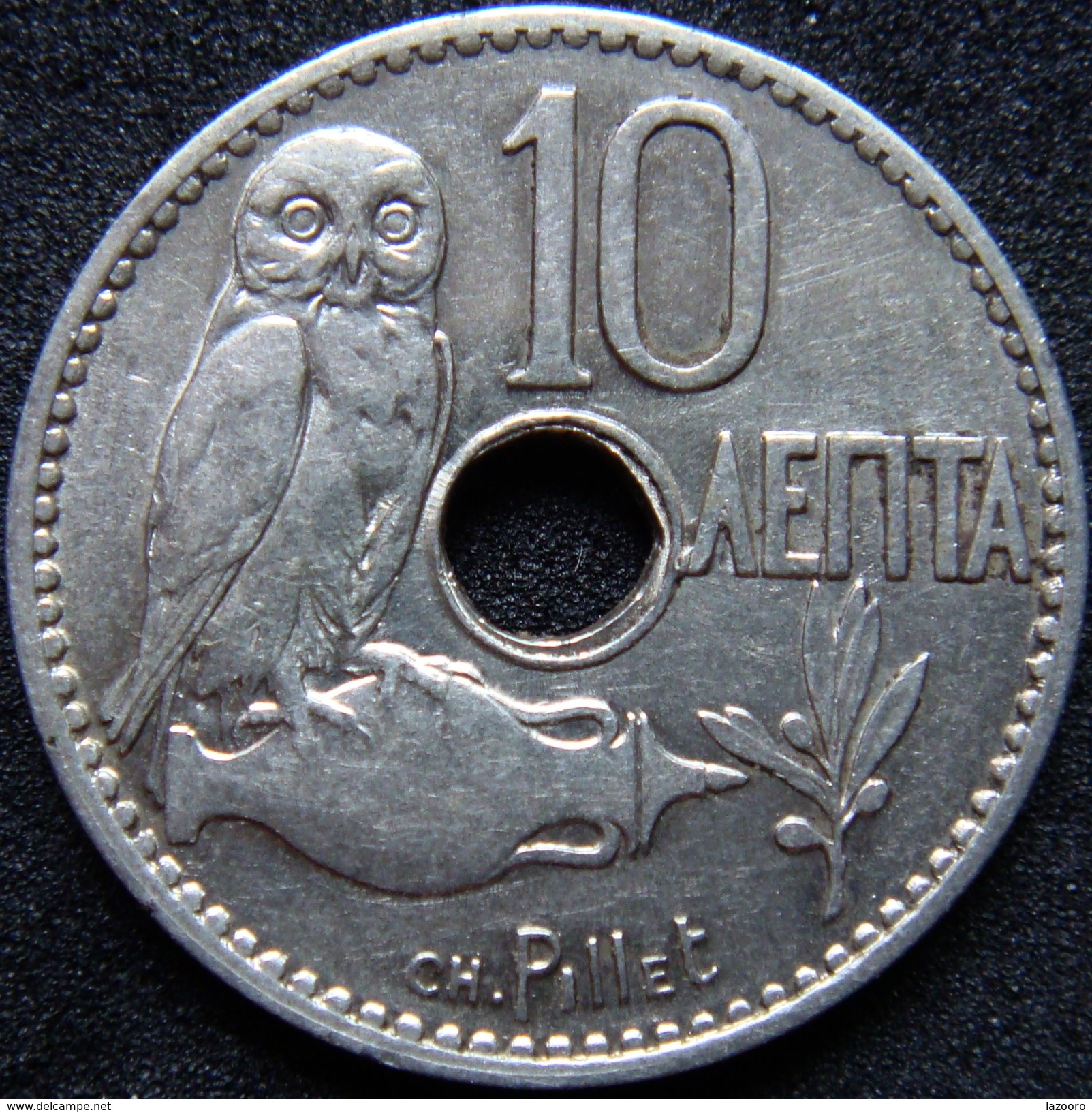 Greece 10 Lepta 1912 - Grecia