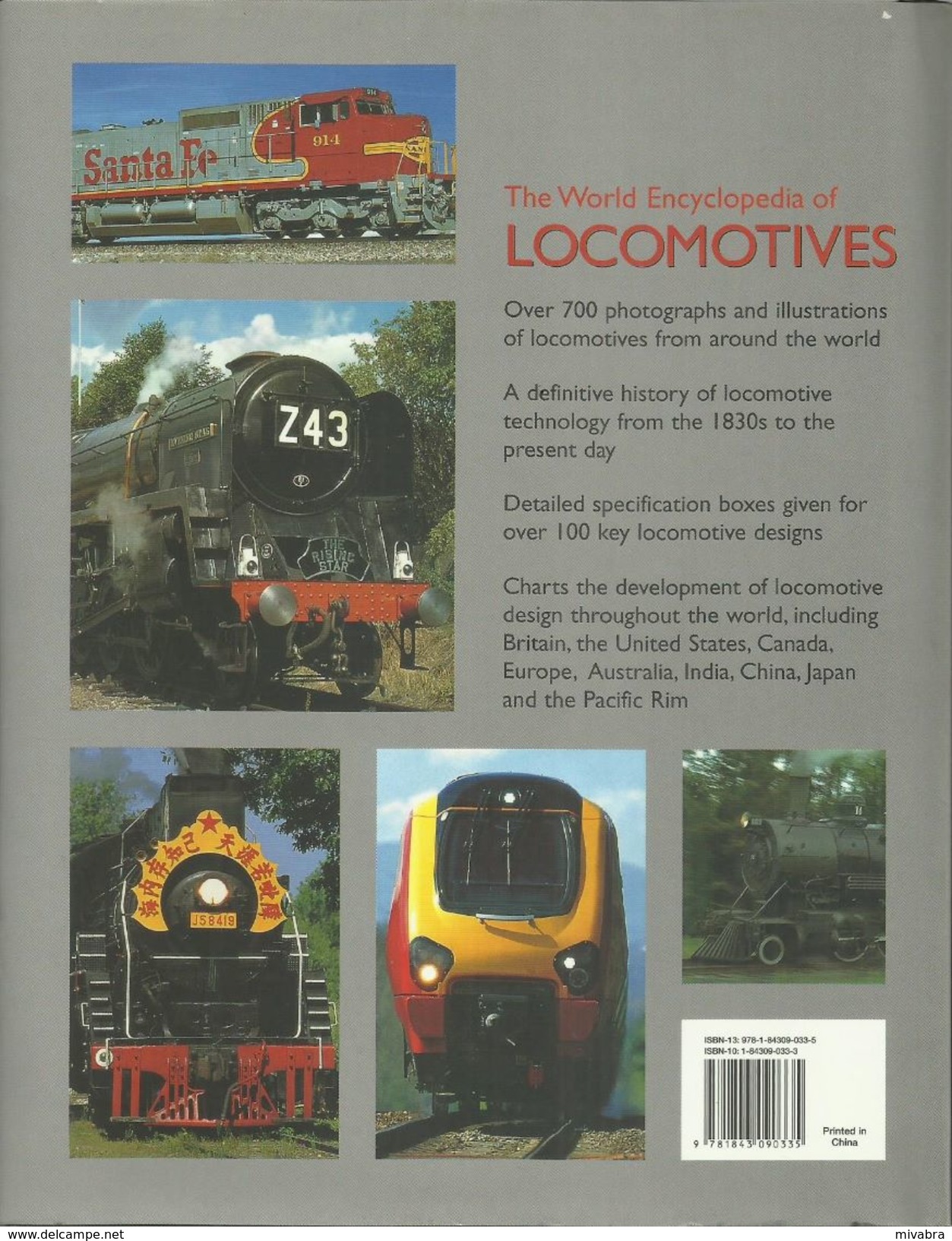 THE WORLD ENCYCLOPEDIA OF LOCOMOTIVES - AN INTERNATIONAL GUIDE TO THE MOST FABULOUS TRAIN ENGINES - COLIN GARRATT - Transport