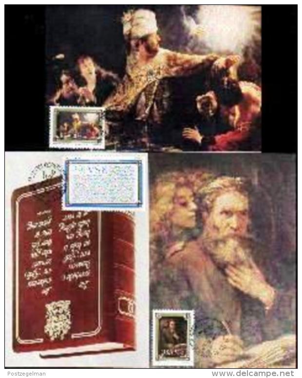 RSA, 1987, Mint Maxi Cards, MI Nr. 67-70,  Bible (3 Values) - Covers & Documents