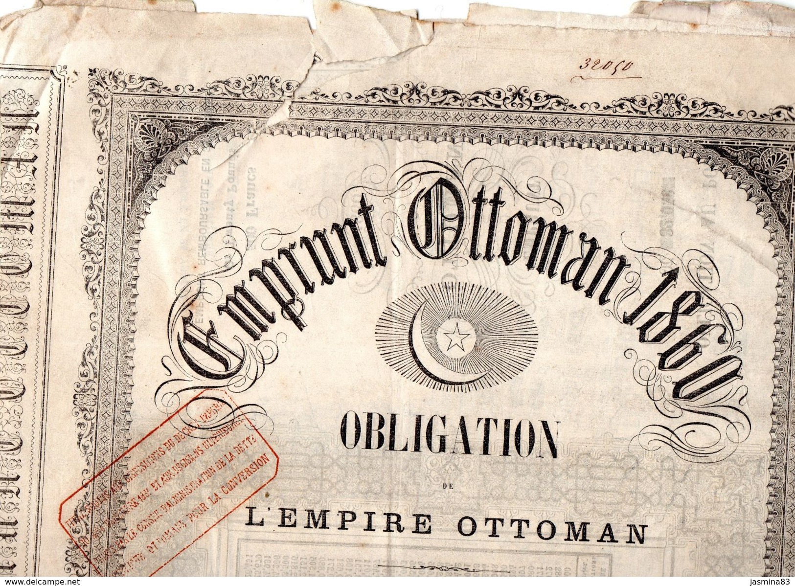 Emprunt Ottoman 1860 - Autres & Non Classés
