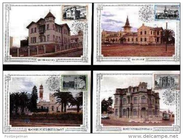 SWA, 1984, Mint Maxi Cards, MI Nr. 5-8, Swakopmund - South West Africa (1923-1990)