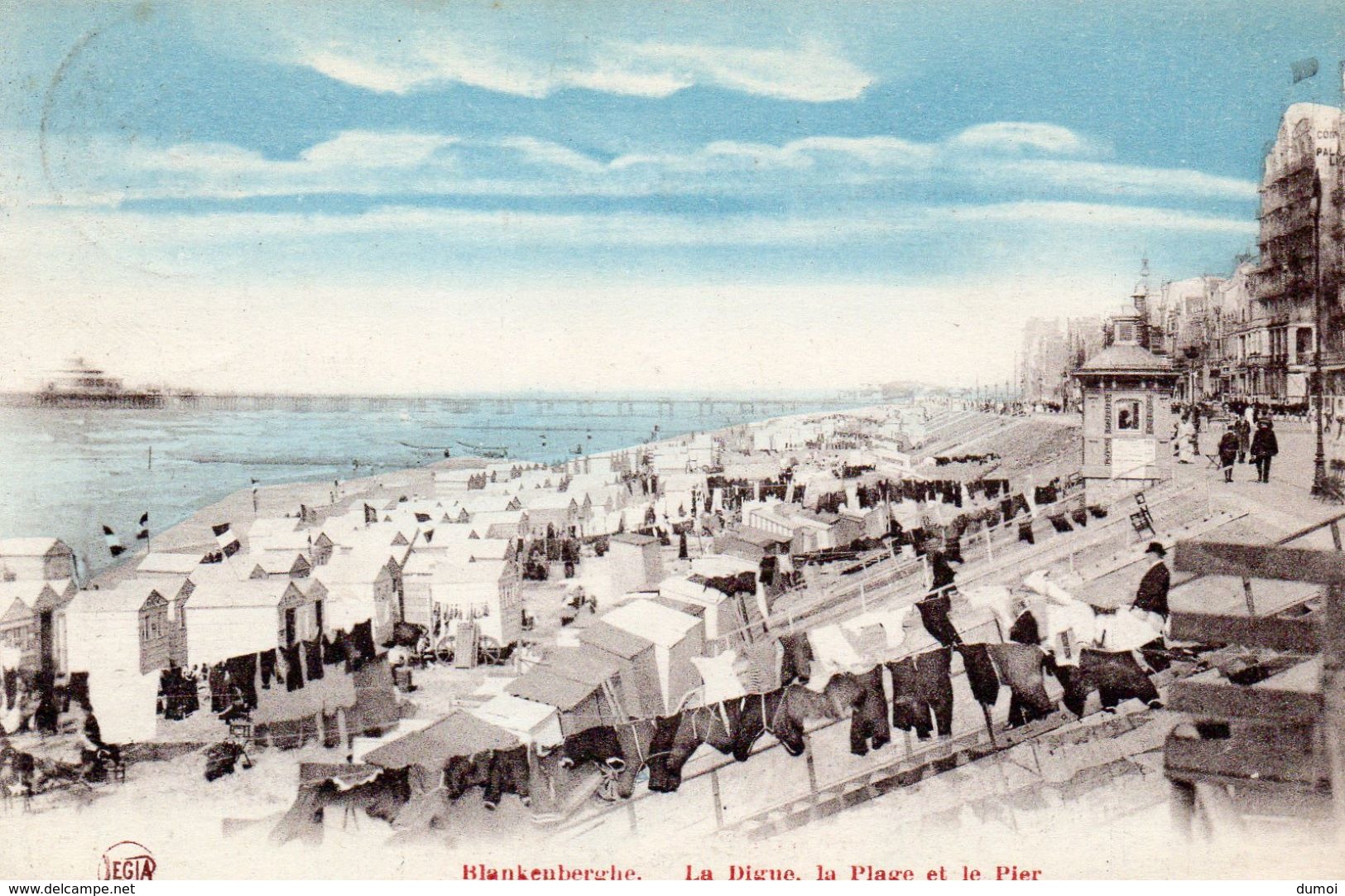 BLANKENBERGHE  - La Digue , La Plage Et Le Pier - Blankenberge