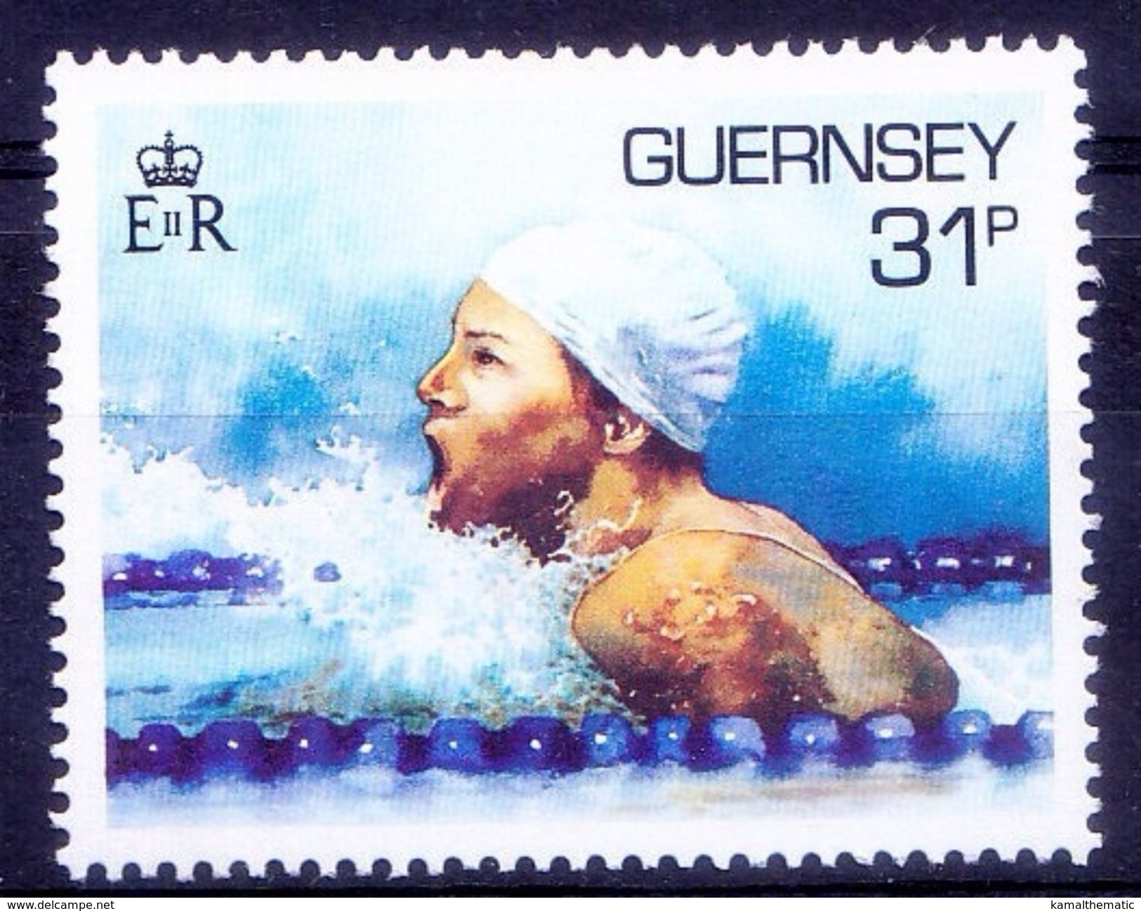 Guernsey MNH, Sports, Swimming - Other & Unclassified
