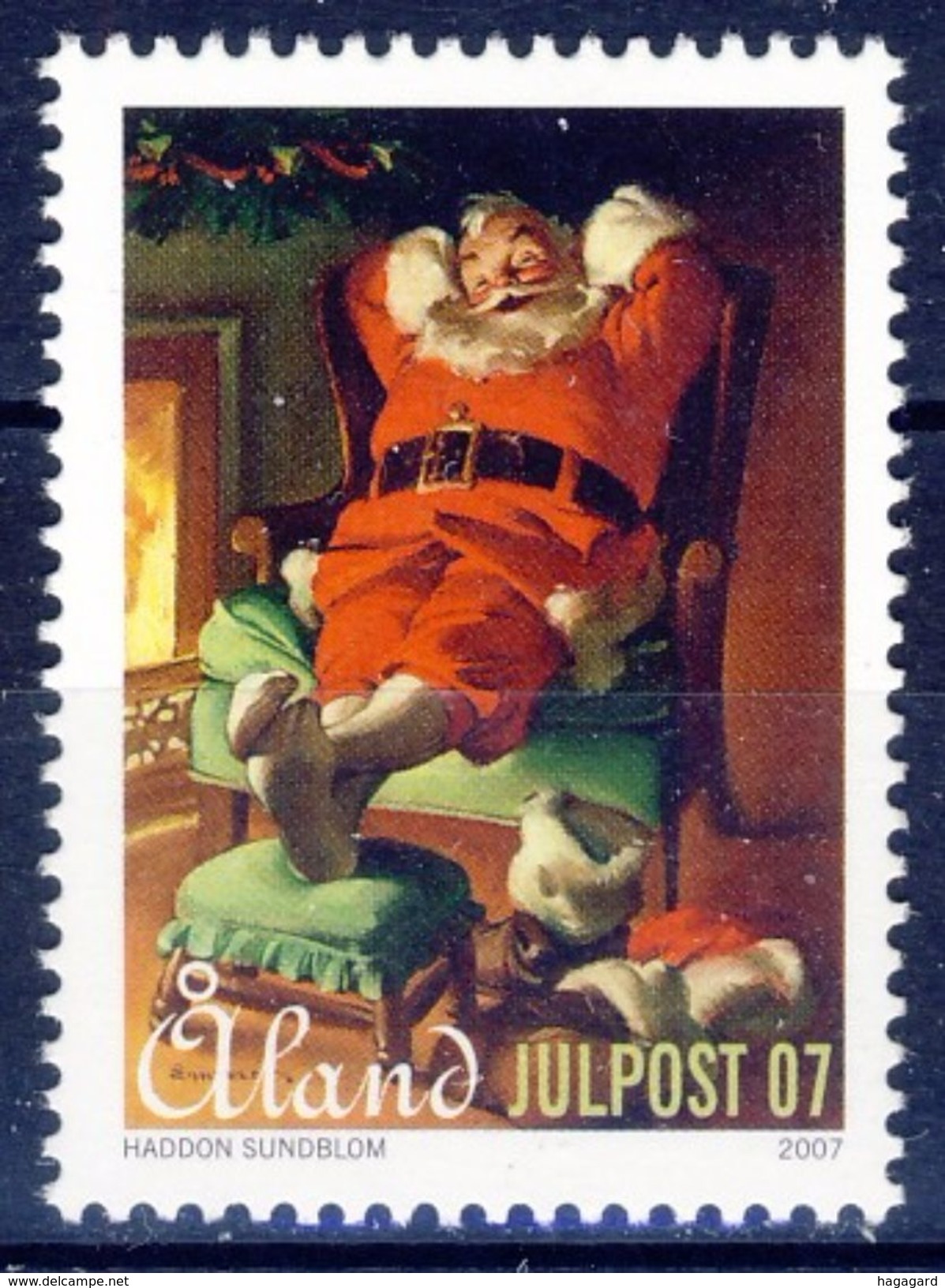 +Åland 2007. Christmas. Michel 288. MNH(**) - Aland