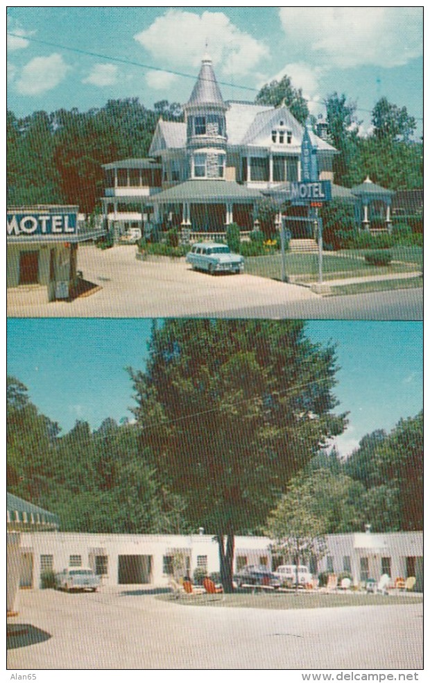 Hot Springs National Park Arkansas, Tower Motel, Lodging, Auto, C1950s Vintage Postcard - Hot Springs