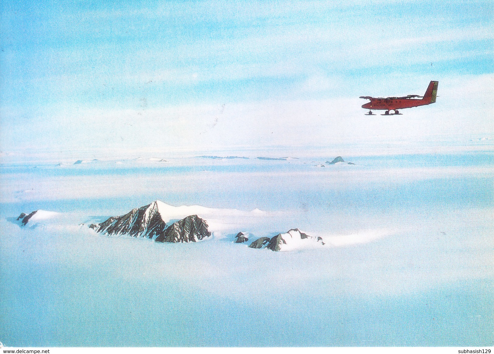 BRITISH ANTARCTIC TERRITORY - EXPEDITION POST CARD, 1992 - BRITISH ANTARCTIC TERRITORY, ROTHERA - Covers & Documents