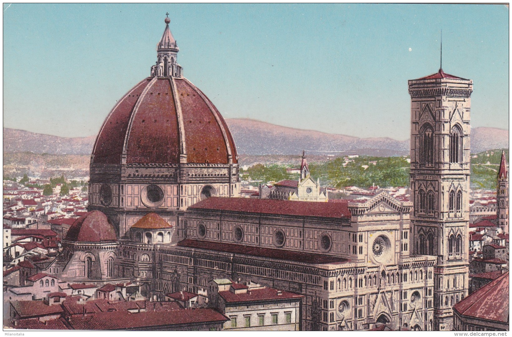 Firenze - La Cattedrale Vista Dalla Cupola Di S. Lorenzo (2517-3) - Firenze