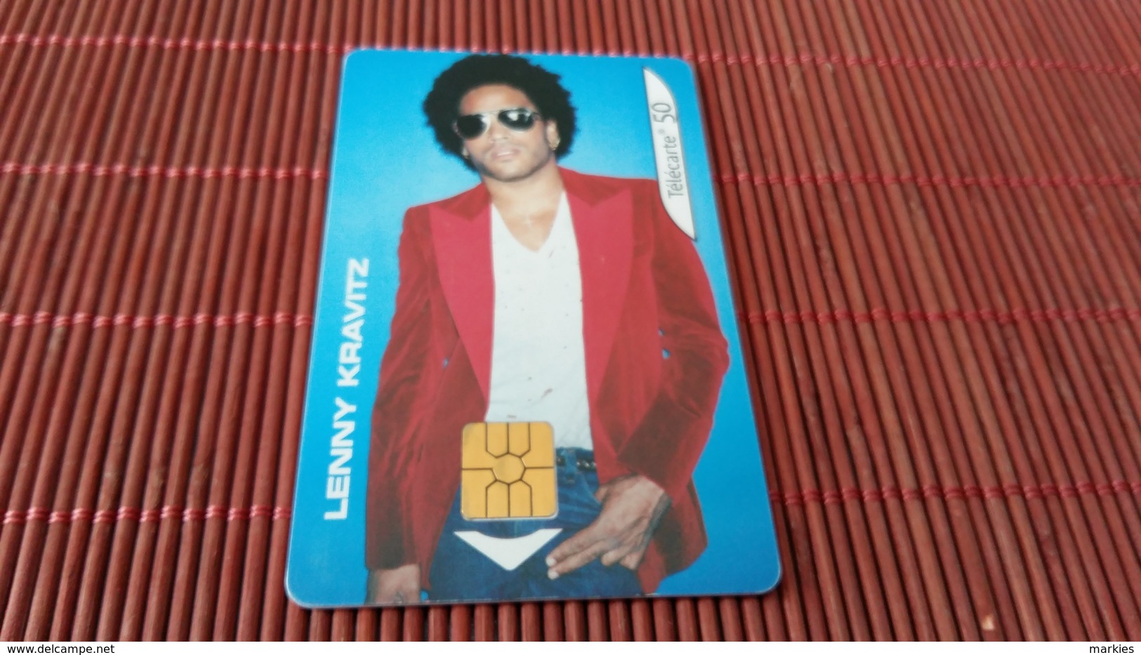 Phonecard Lenny Kravitz Used - Musique