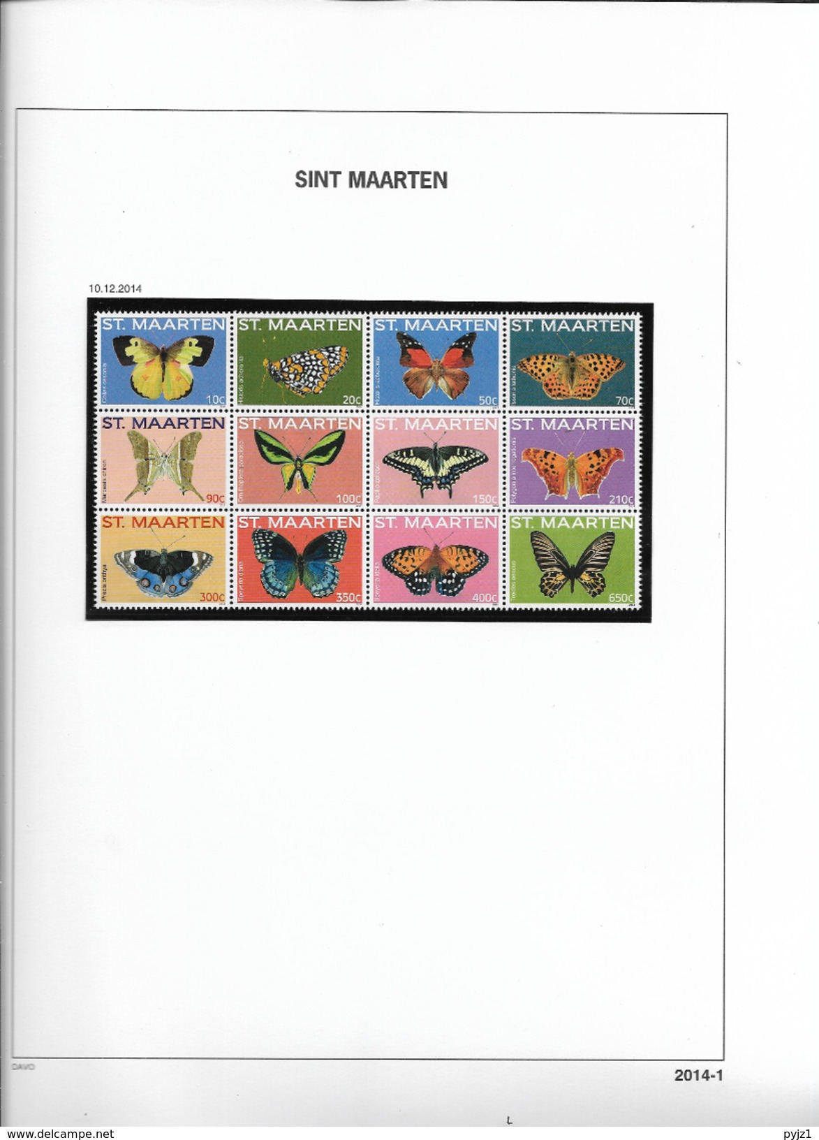 Sint Maarten 2014 MNH Year Collection - Curacao, Netherlands Antilles, Aruba