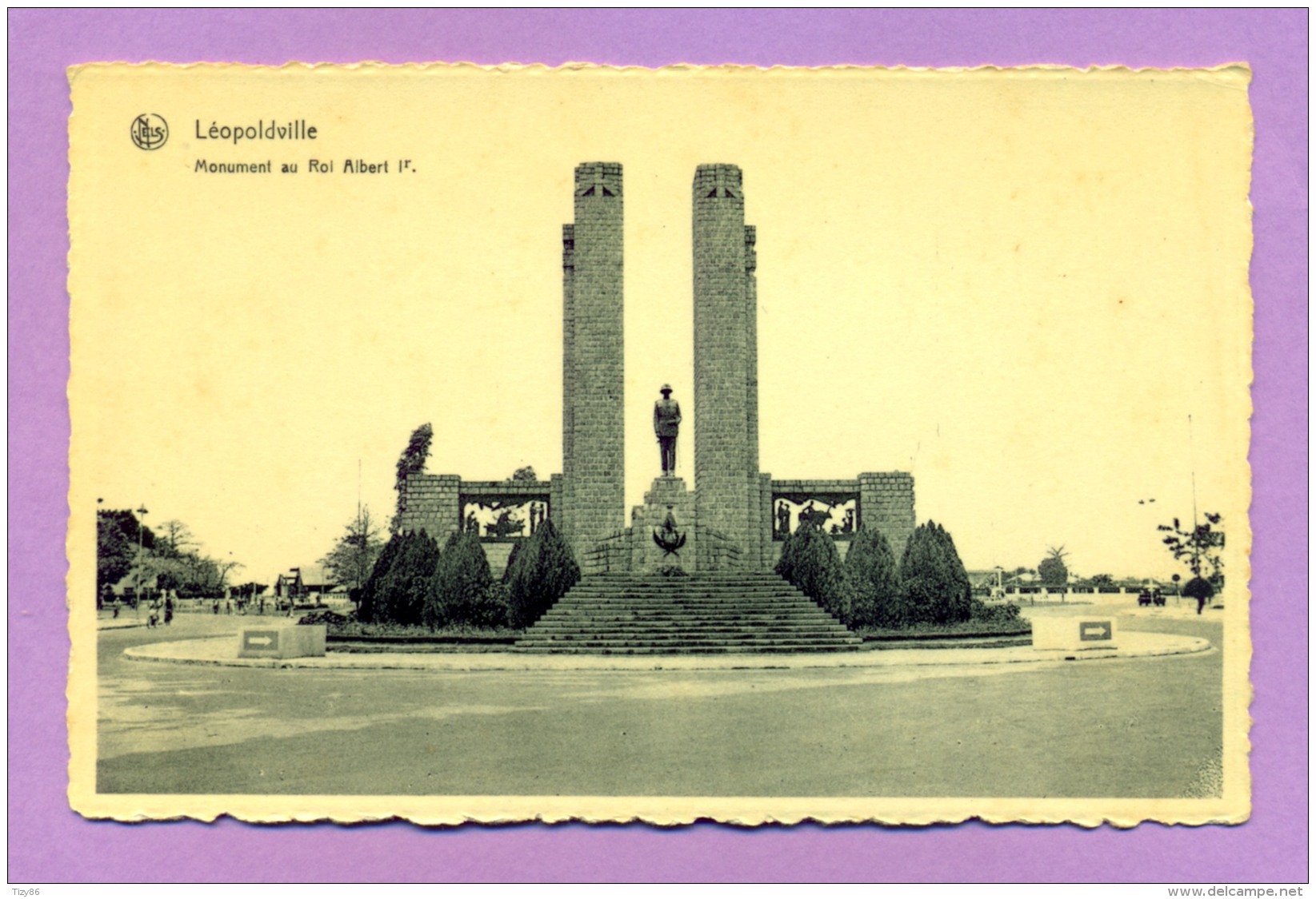 Léopoldville - Monument Au Rol Albert - Kinshasa - Léopoldville