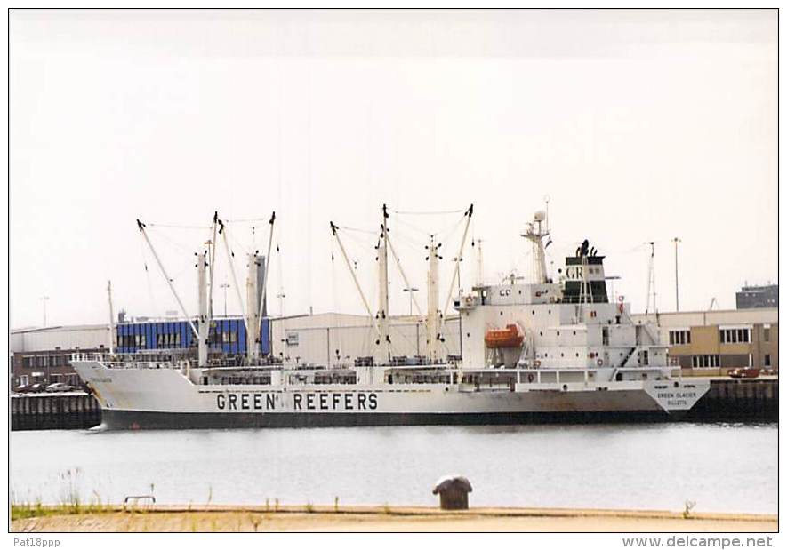 ** Lot 2 Photos ** PHOTO (1980-2000) Bateau Cargo Merchant Ship Tanker : GREEN ICE Green Reefers  (Kodak +/- 15 X 10 Cm) - Handel