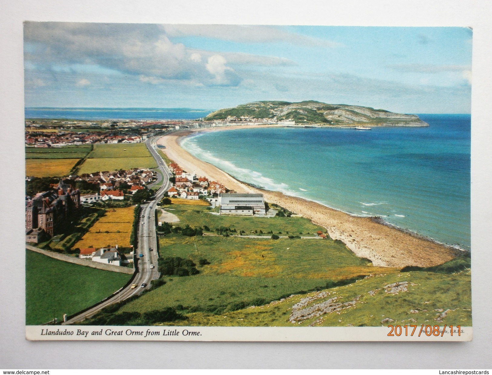 Postcard  Llandudno Bay And Great Orme From Little Orme My Ref B21778 - Caernarvonshire