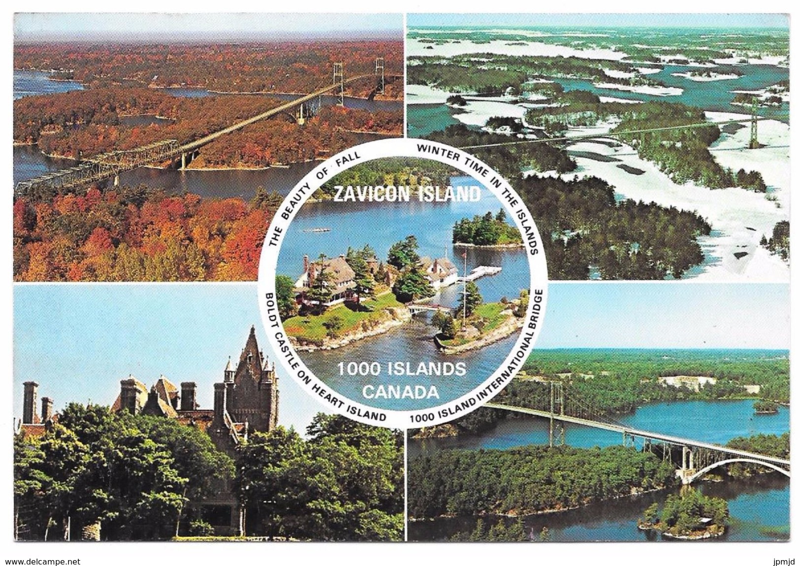 Canada - 1000 ISLANDS - ZAVICON ISLAND - Multiviews - Thousand Islands