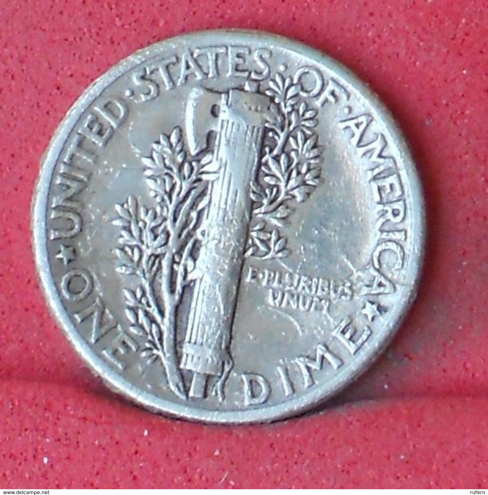 USA 1 DIME 1945 - 2,5 GRS 0,900 SILVER KM# 140 - (Nº18707) - 1916-1945: Mercury (Mercure)