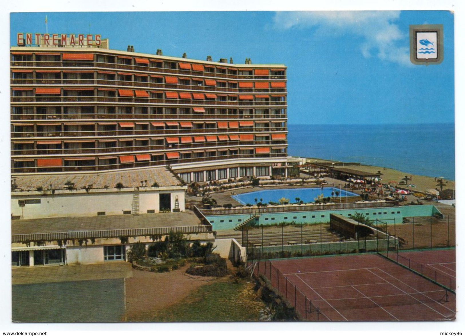 Espagne--près Murcie--LA MANGA DEL MAR MINOR--Hotel Entremares (tennis) - Murcia