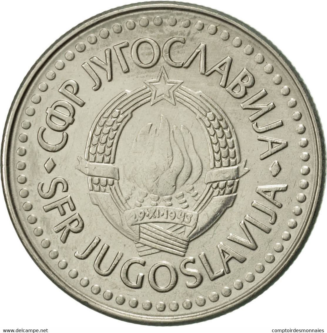 Monnaie, Yougoslavie, 100 Dinara, 1987, SUP, Copper-Nickel-Zinc, KM:114 - Yugoslavia