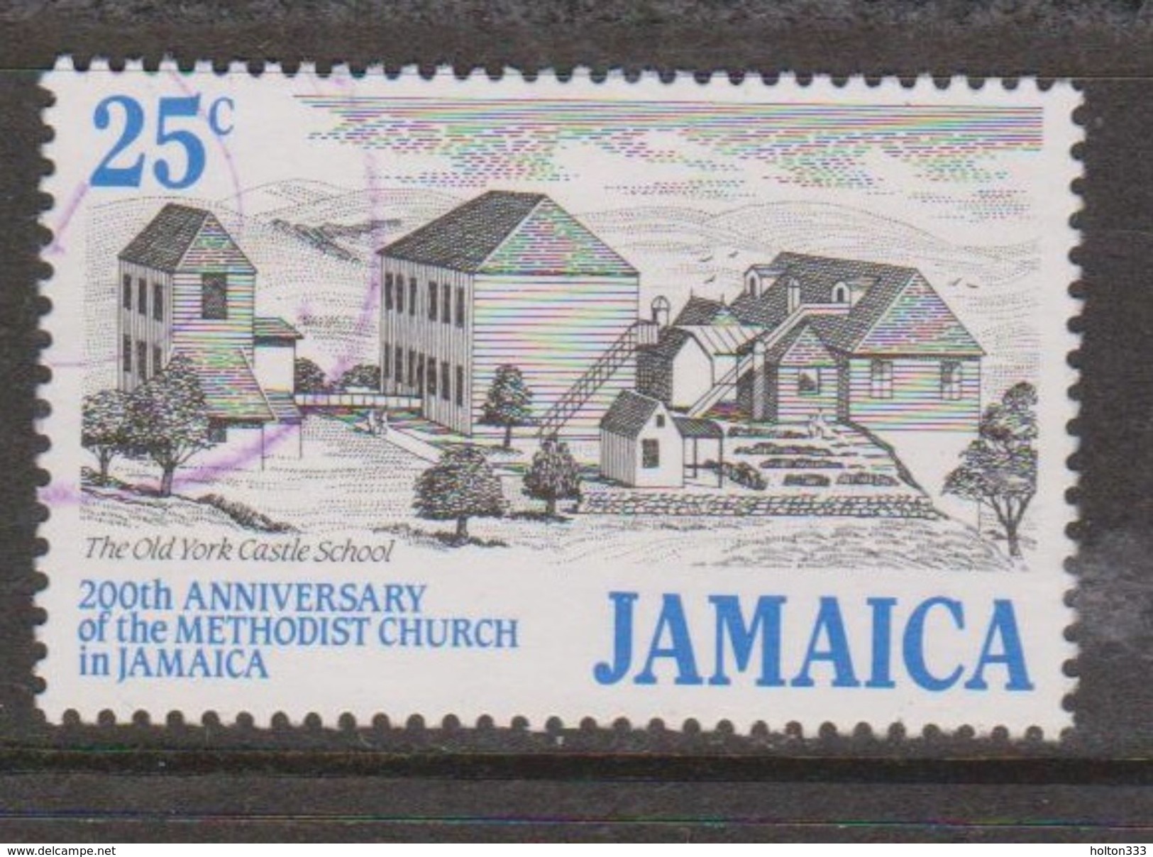 JAMAICA Scott # 710 Used - 200th Anniversary Of Methodist Church - Jamaica (1962-...)