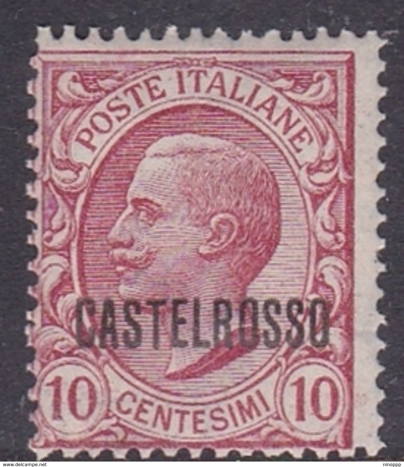 Italy-Colonies And Territories-Castelrosso S2 1922 10c Rose MNH - Emissioni Generali