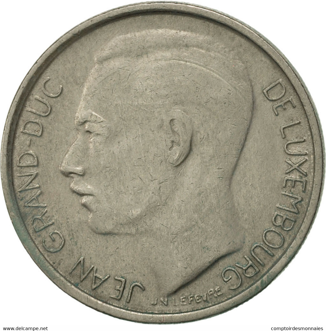 Monnaie, Luxembourg, Jean, Franc, 1965, TTB, Copper-nickel, KM:55 - Luxembourg