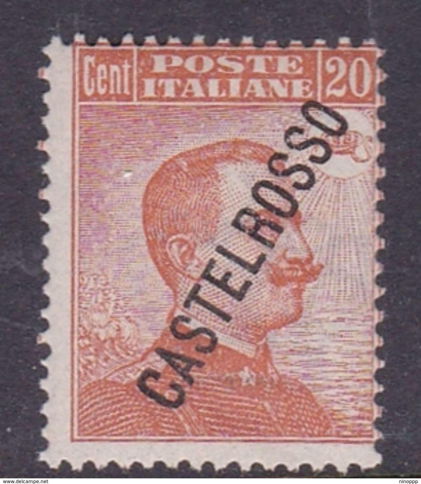 Italy-Colonies And Territories-Castelrosso S18 1924 20c Orange MNH - Algemene Uitgaven