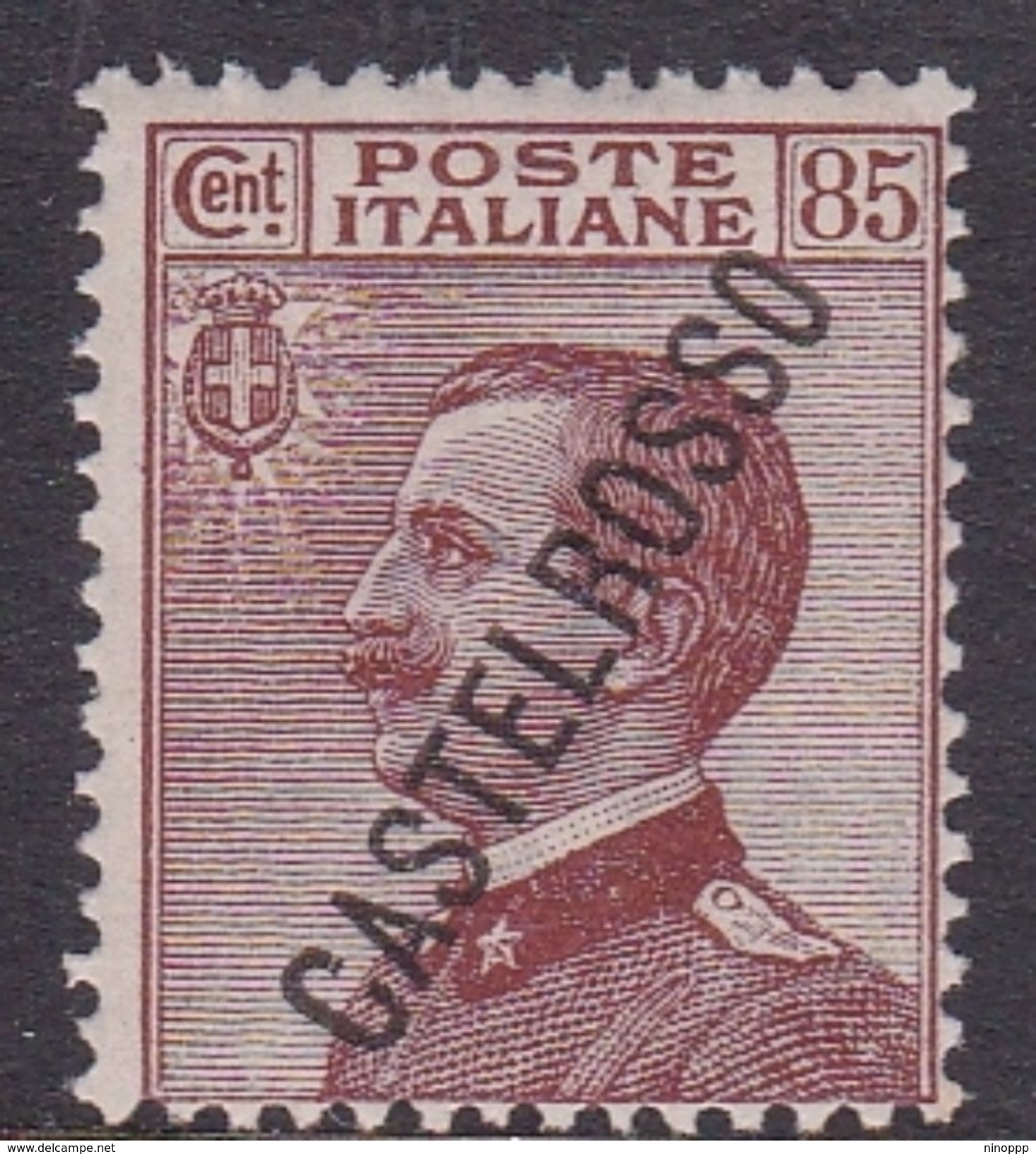 Italy-Colonies And Territories-Castelrosso S23 1924 85c Red Brown MNH - General Issues