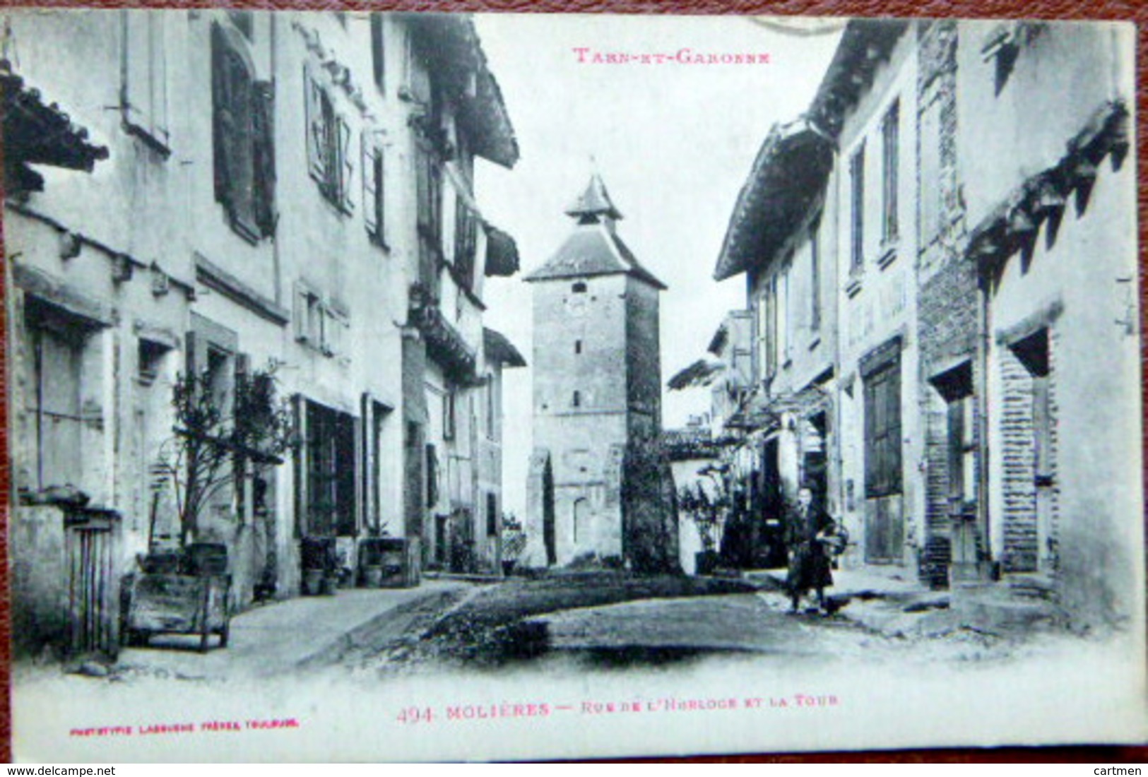 82 MOLIERES RUE DE L'HORLOGE ET LA TOUR - Molieres