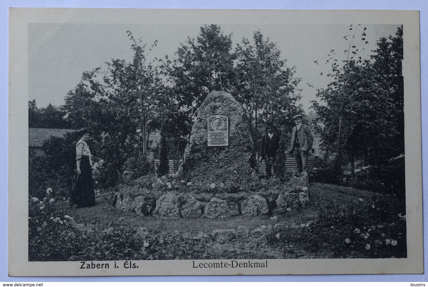 67 : Saverne / Zabern I. Els. - Lecomte-Denkmal - Animée - (n°8627) - Saverne