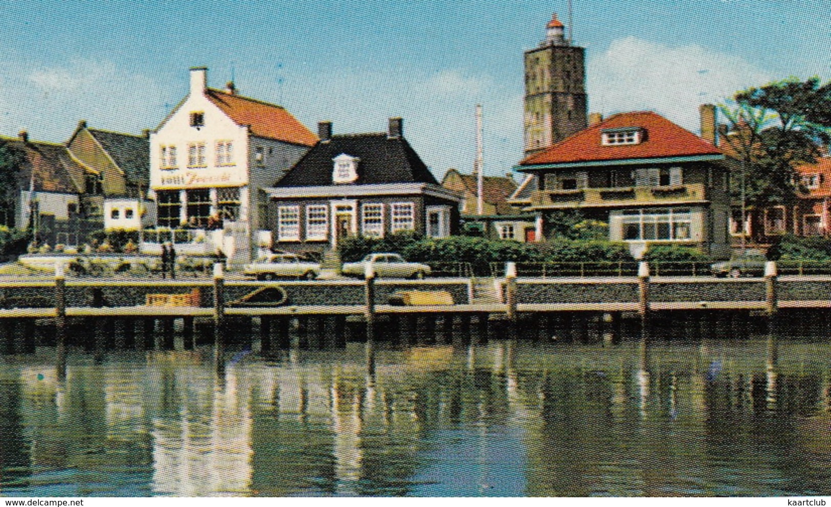 Groeten Uit Terschelling - Haven, Sportvissers En Vuurtoren, DKW JUNIOR -  (Nederland/Holland) - Terschelling