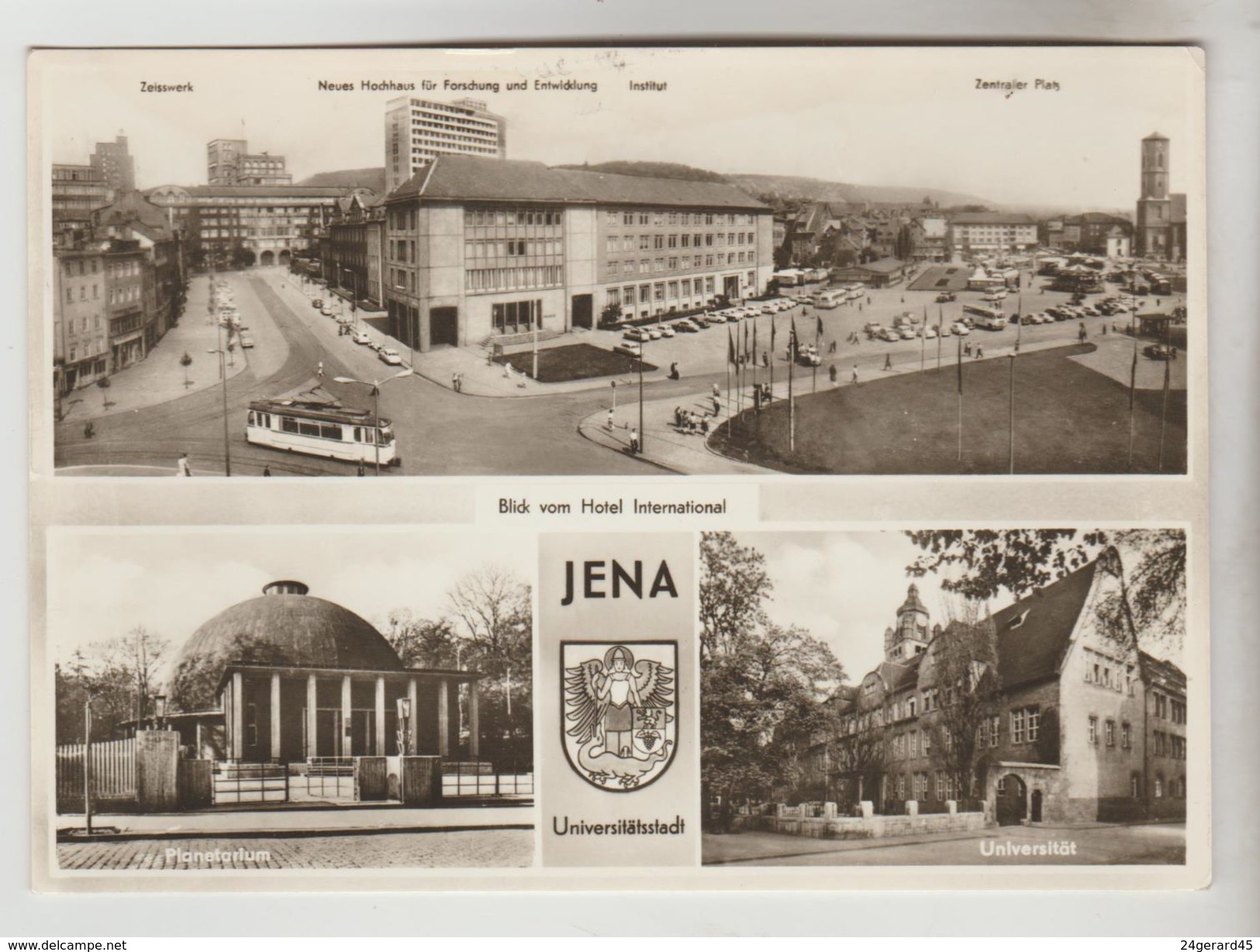 CPSM JENA Ou IENA  (Allemagne-Thuringe) - 3 Vues - Jena