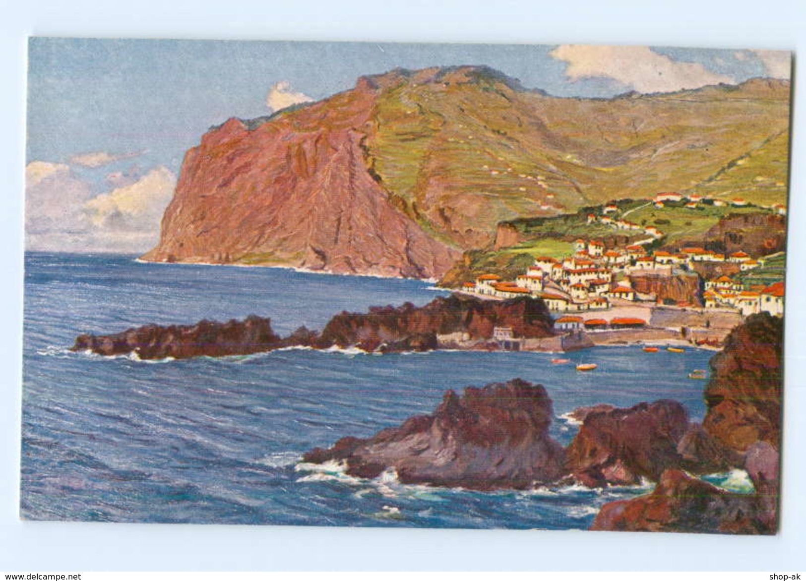 Y6927/ Cabo Girao - Cape Girao  Madeira Portugal AK Ca.1910 - Sonstige & Ohne Zuordnung