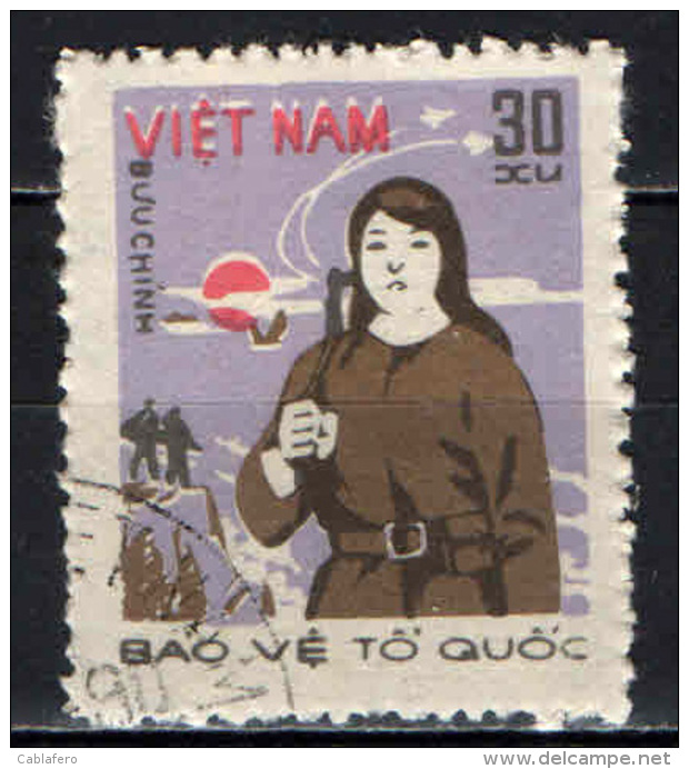 VIETNAM - 1982 - DIFESA NAZIONALE - USATO - Vietnam
