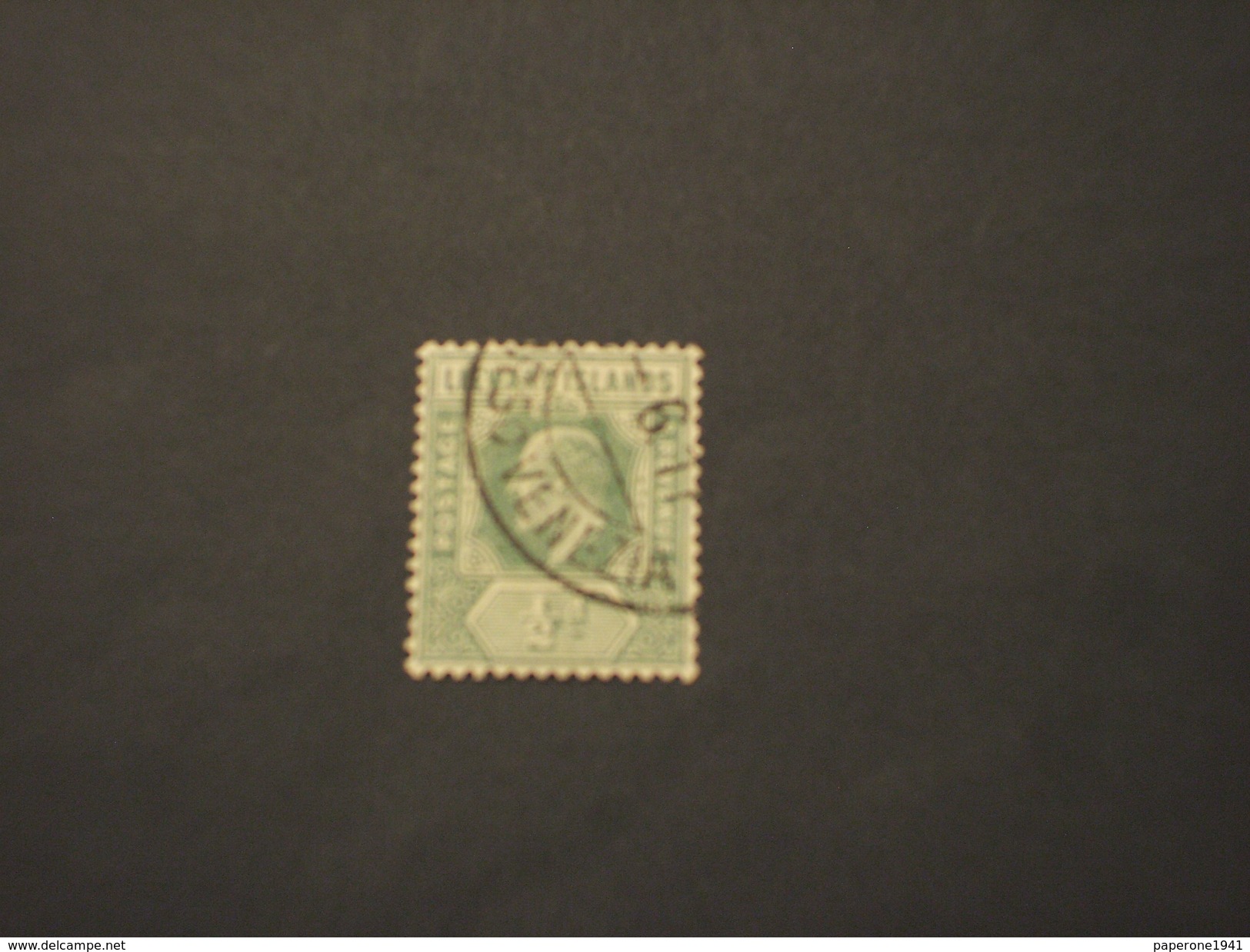 LEEWARD - 1905/6 RE  1/2 P. - TIMBRATO/USED - Leeward  Islands