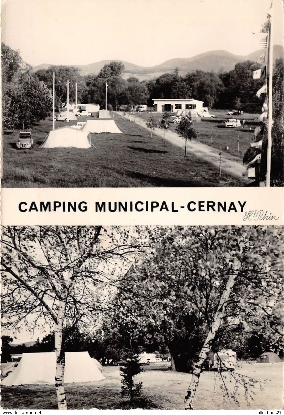 68-CERNAY- CAMPING MUNICIAPLE- MULTIVUES - Cernay