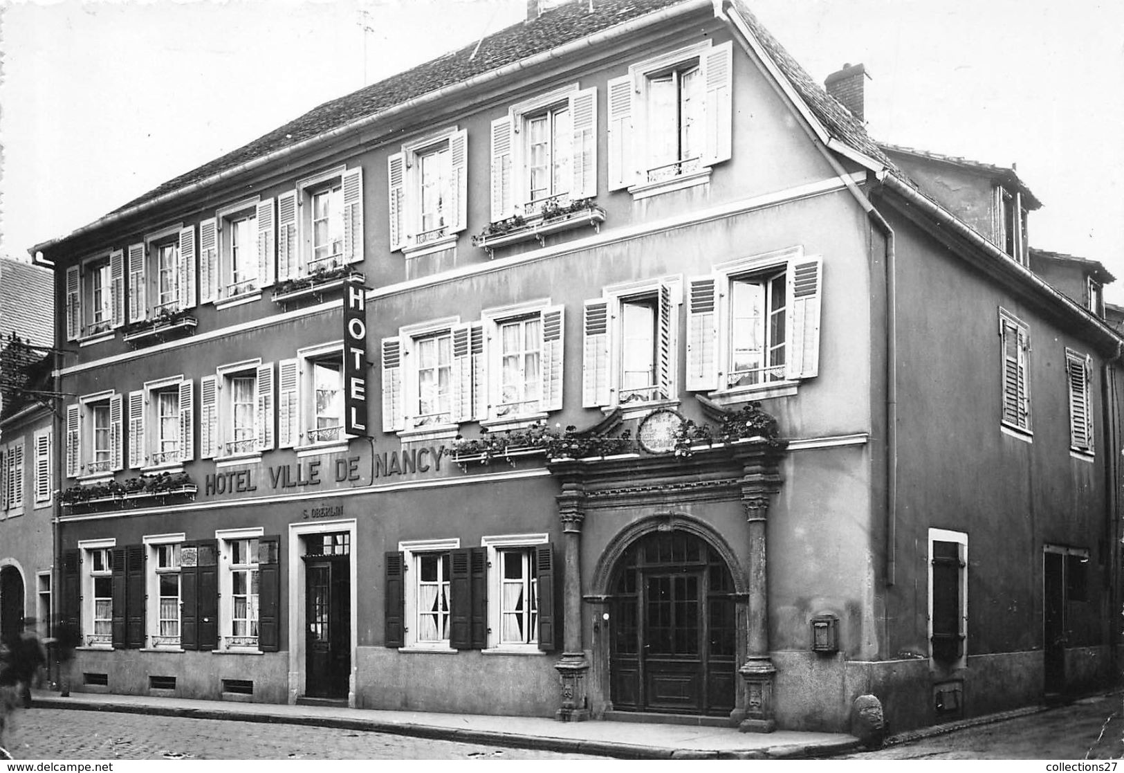 68-RIBEAUVILLE- HÔTEL RESTAURANT- A LA VILLE DE NANCY - Ribeauvillé