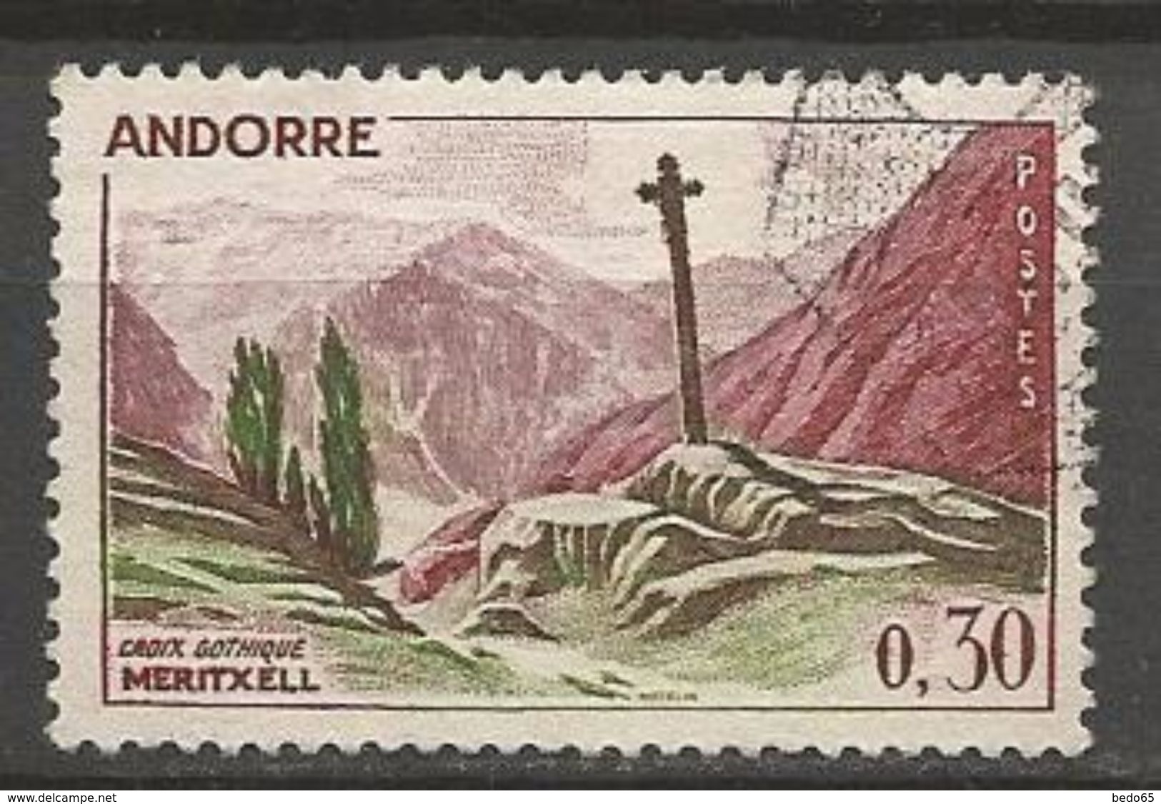 ANDORRE N° 159 OBL TB - Used Stamps