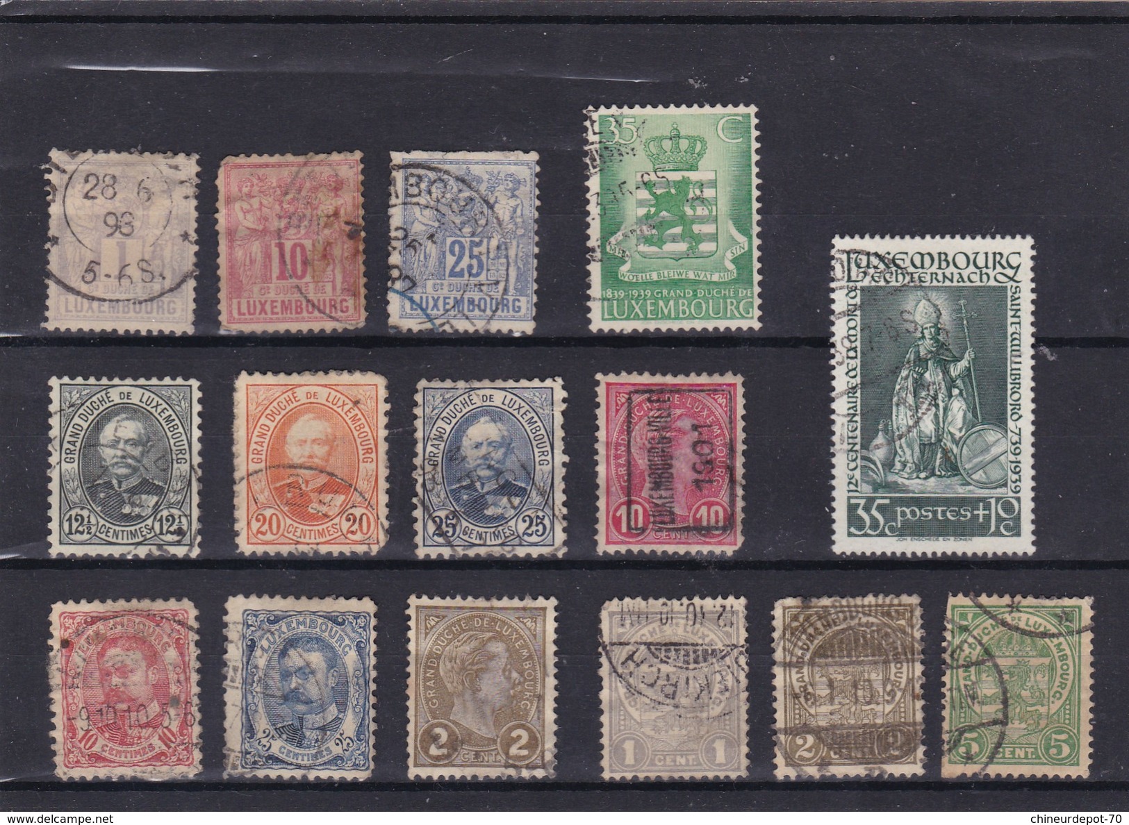 Timbres Luxembourg - Collections