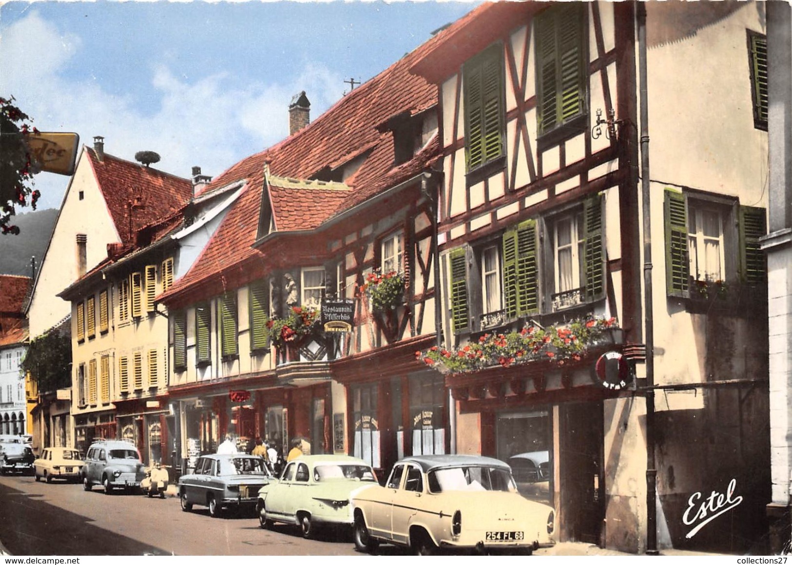 68-RIBEAUVILLE- PFIFFERHÜS , RESTAURANT ES MENETRIERS - Ribeauvillé