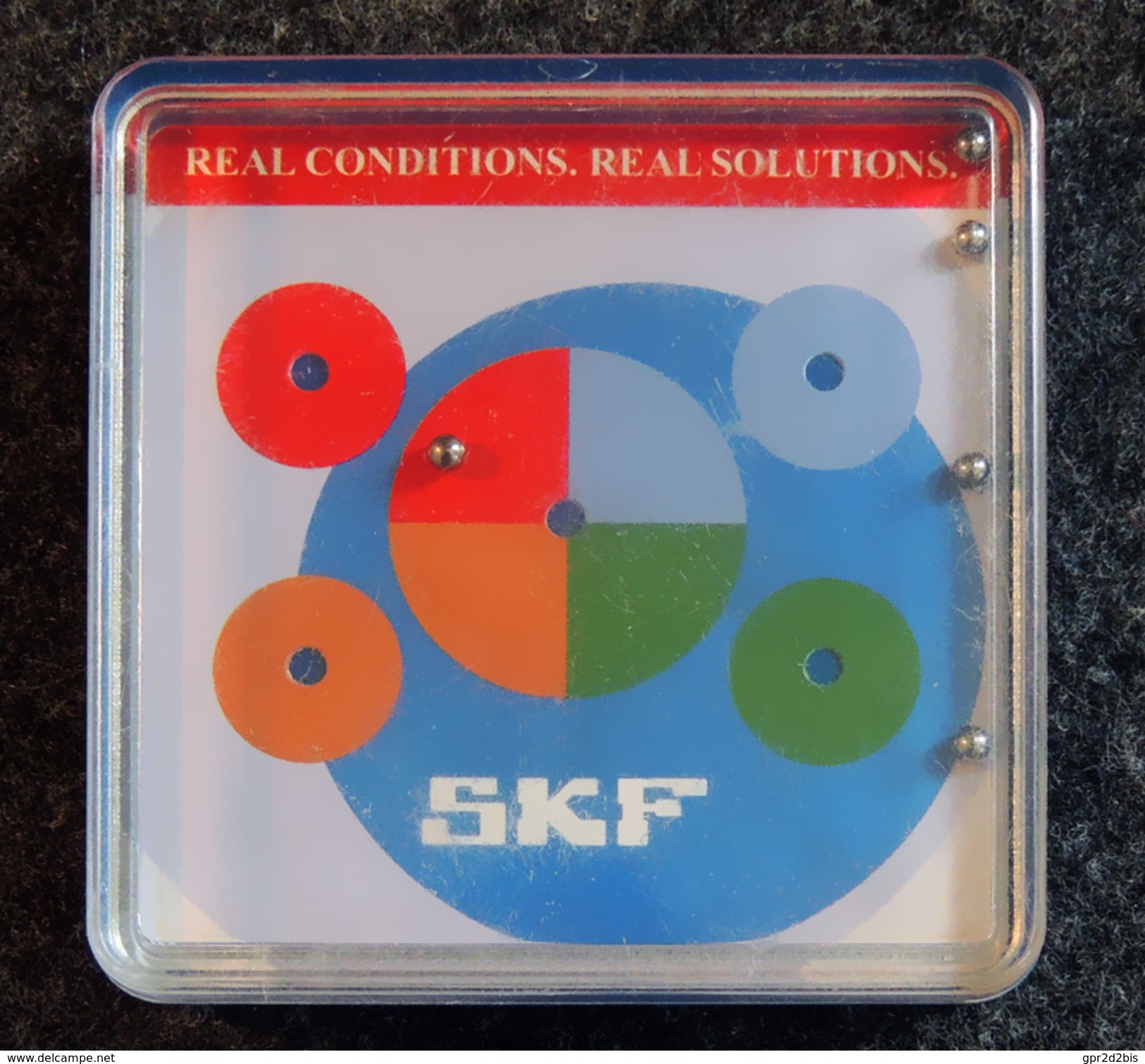 Ancien Passe-billes Publicitaire Des Roulements à Billes SKF - Acertijos