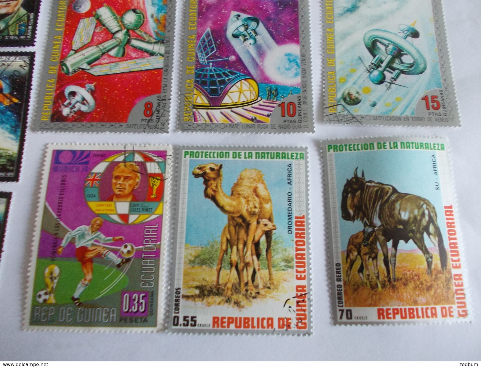 TIMBRE Guinée Equatoriale Valeur 2.80 &euro; - Guinea Ecuatorial