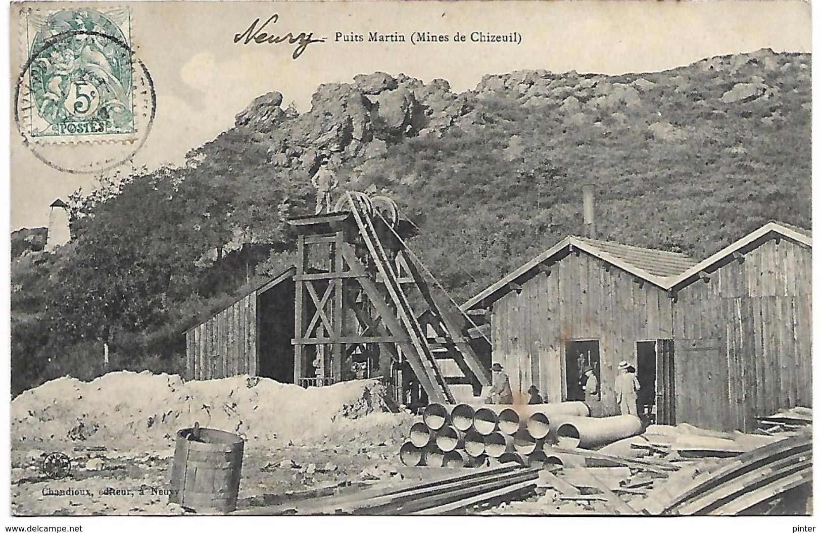NEUVY - Puits Martin (Mines De CHIZEUIL) - Autres & Non Classés