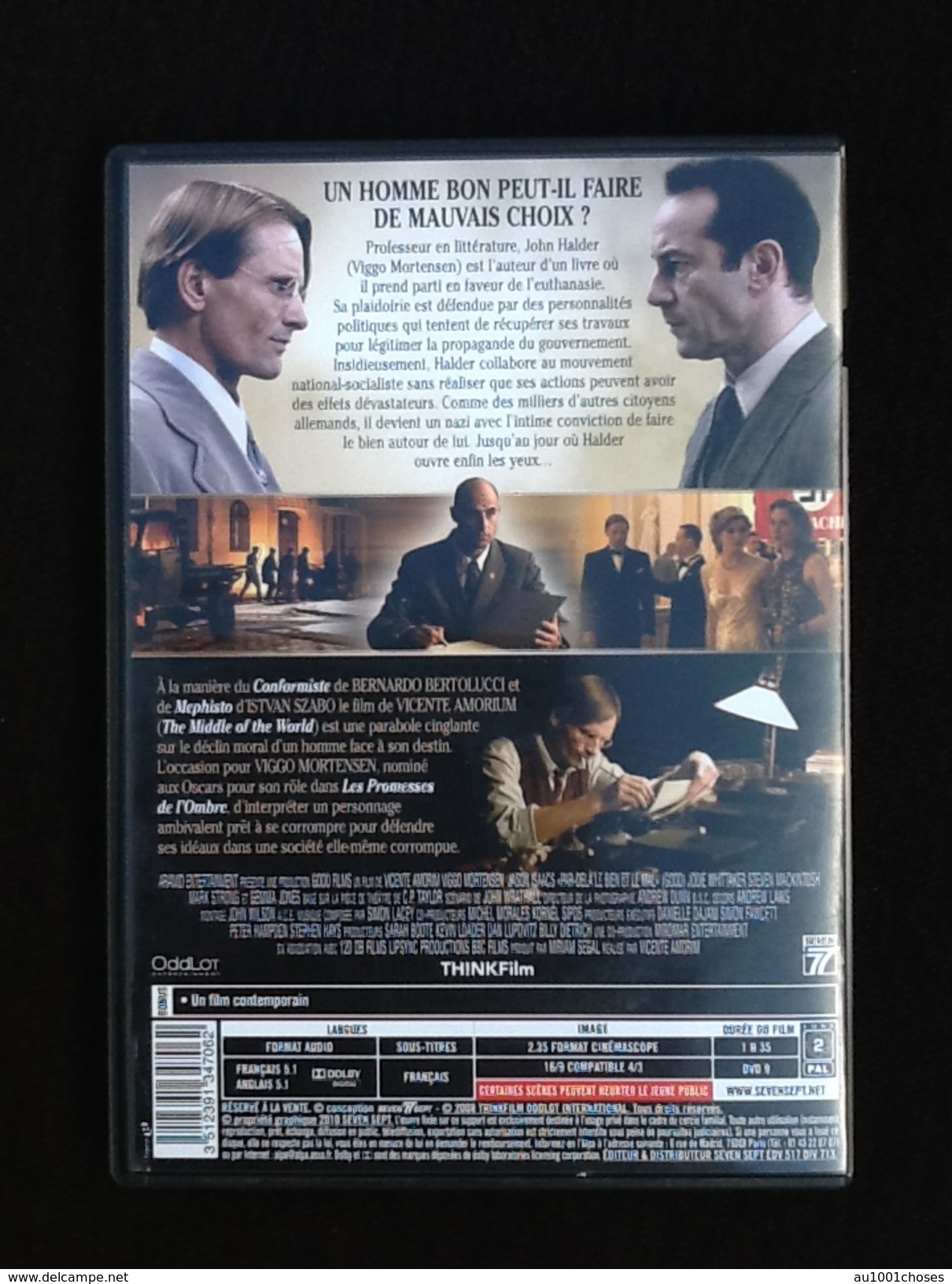 DVD Par-Delà Le Bien Et Le Mal  Viggo Mortensen - Autres & Non Classés