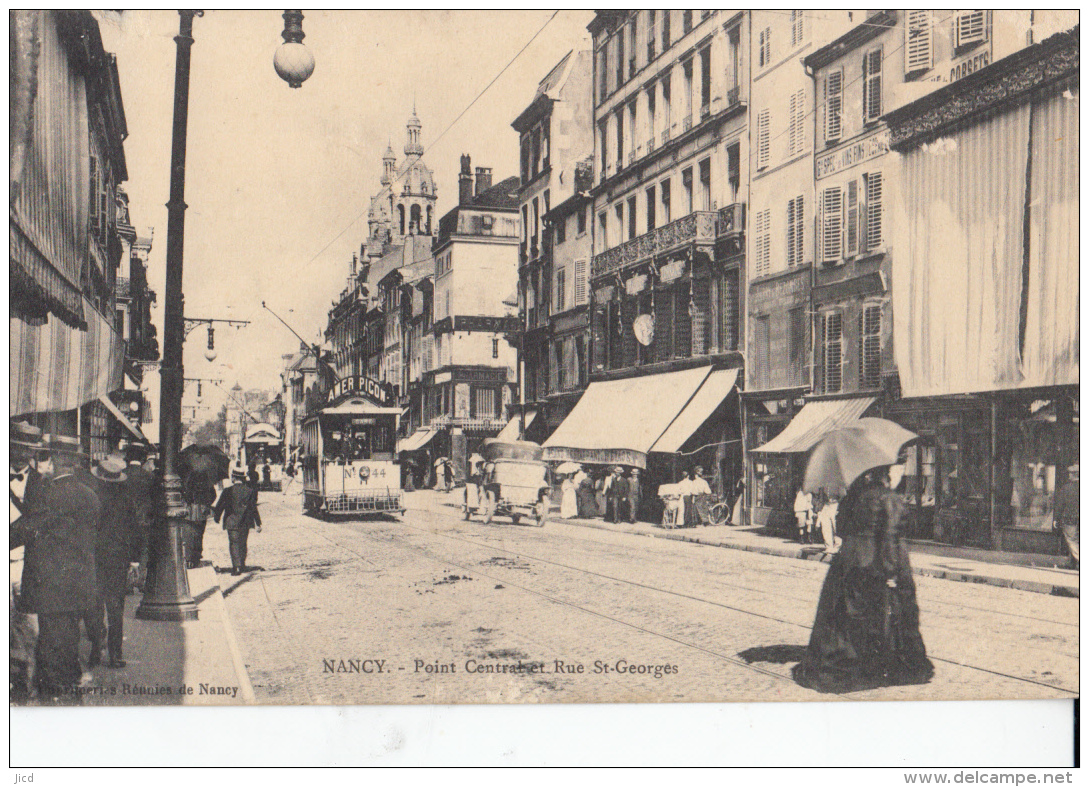 54- nancy 8 cartes ,lot varie et scanne