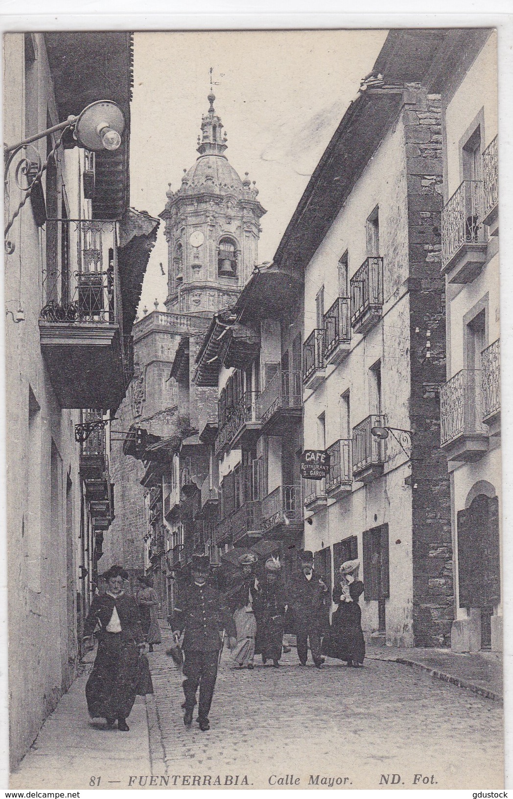 Espagne - Fuenterrabia - Calle Mayor - Autres & Non Classés