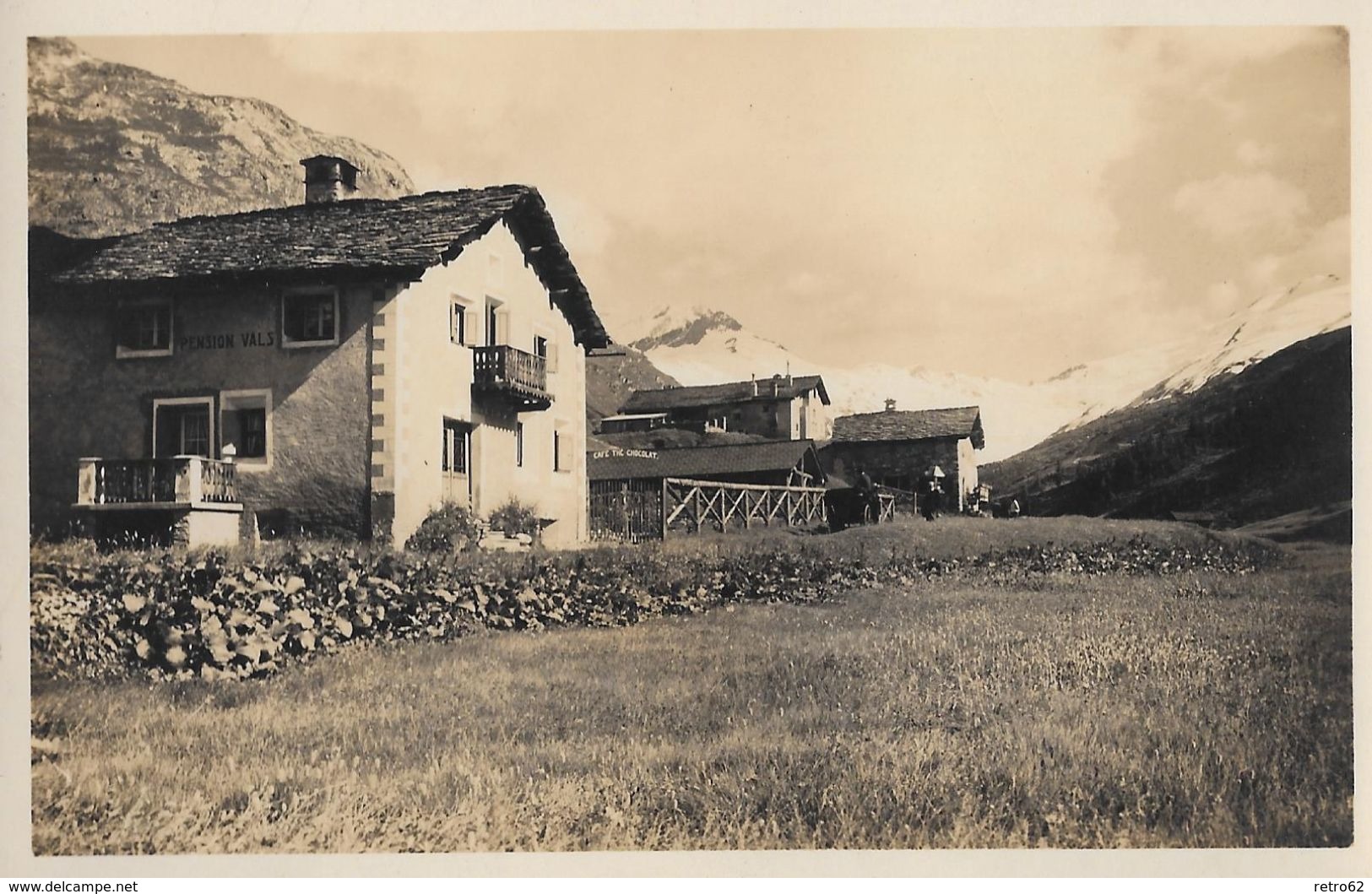 FEXTAL &rarr; Pension Vals Im Fextal, Ca.1930 - Vals