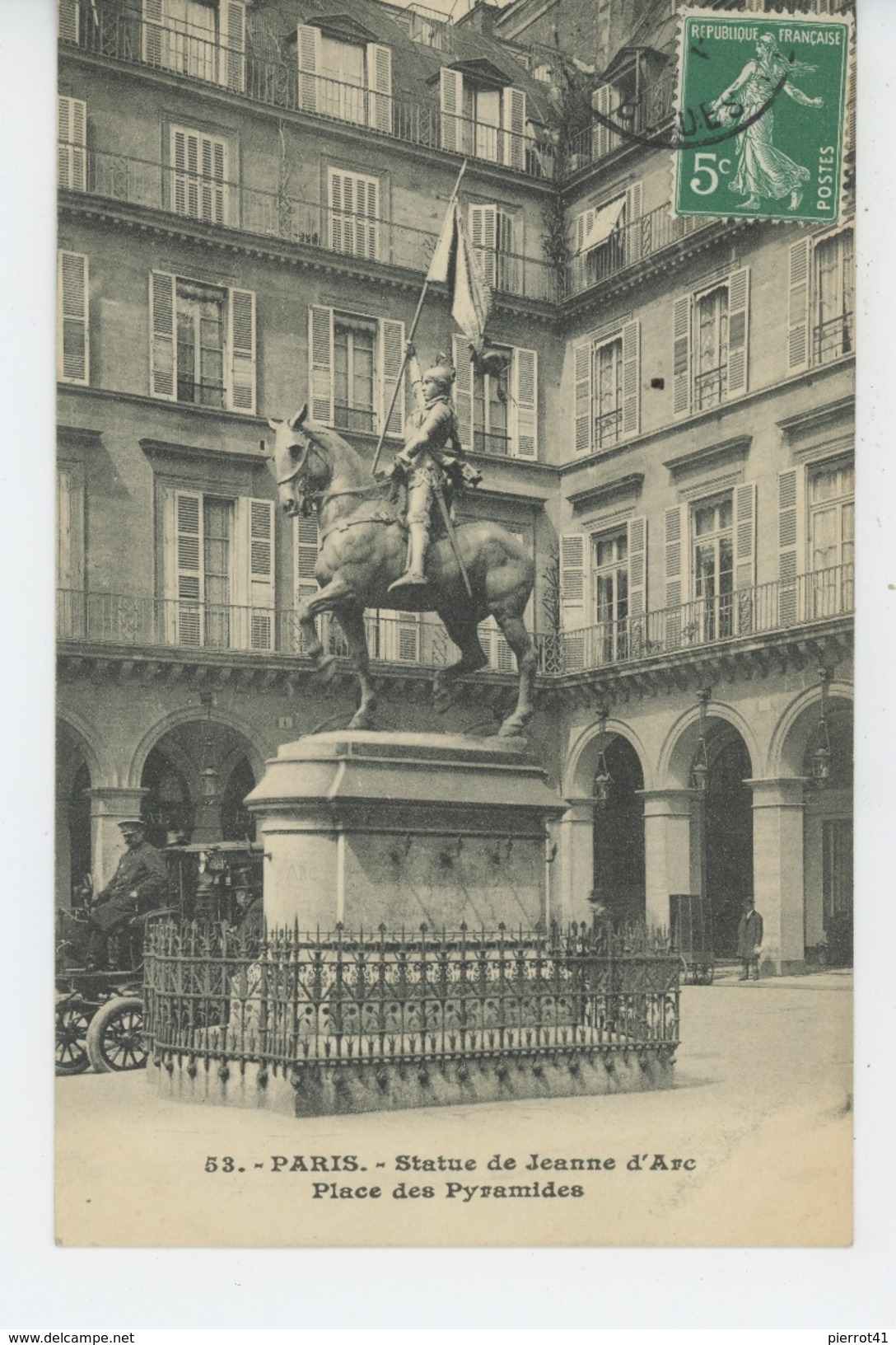 PARIS - 1er Arrondissement - Statue De Jeanne D'Arc - Place Des Pyramides - Statues