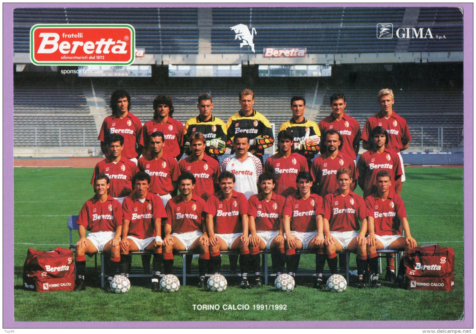 Foto Torino Calcio 1991/1992 - Sport