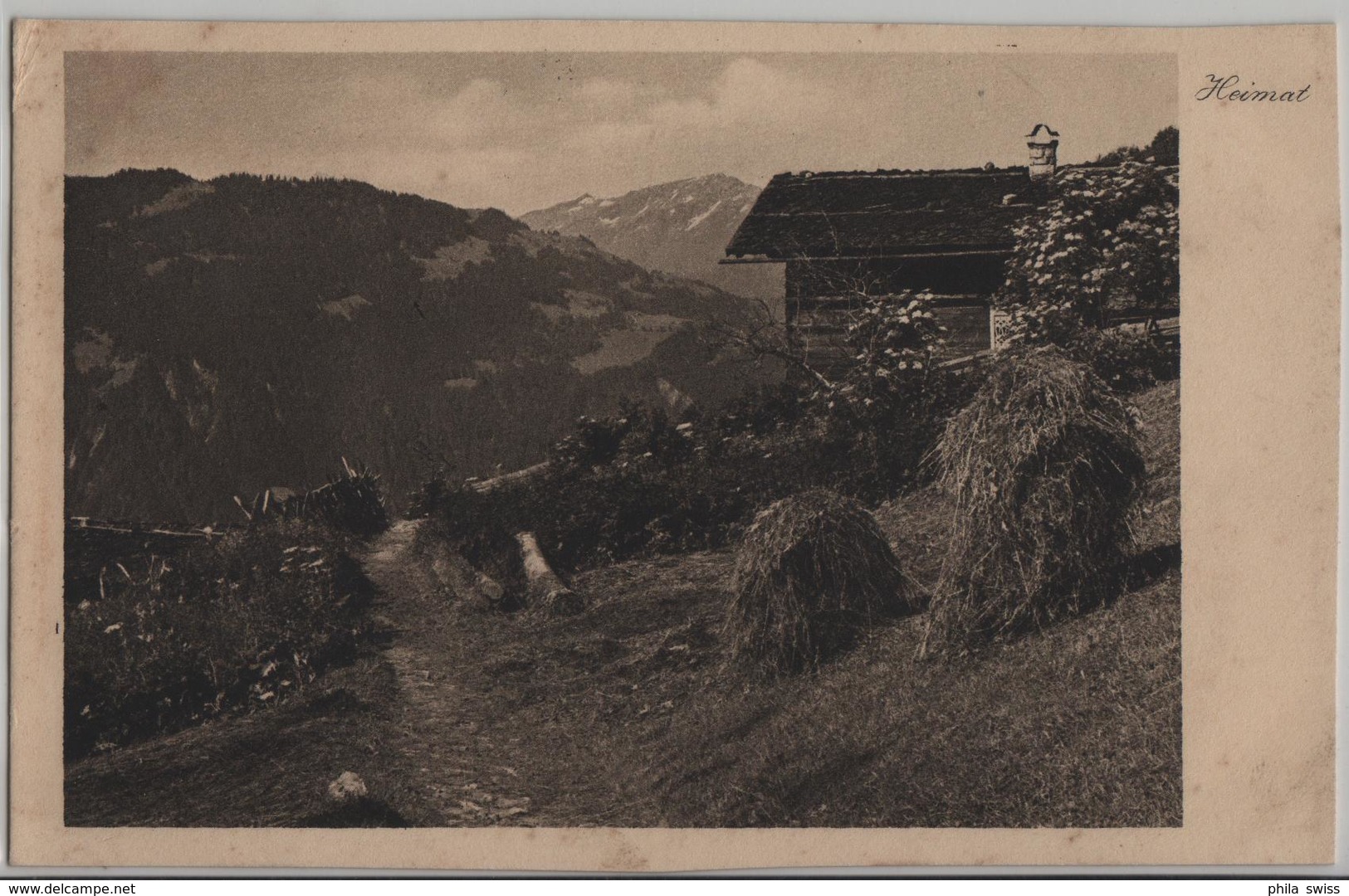 Heimat - Schuders, Alphütte - Photo: D. Mischol No. 2187 - Autres & Non Classés