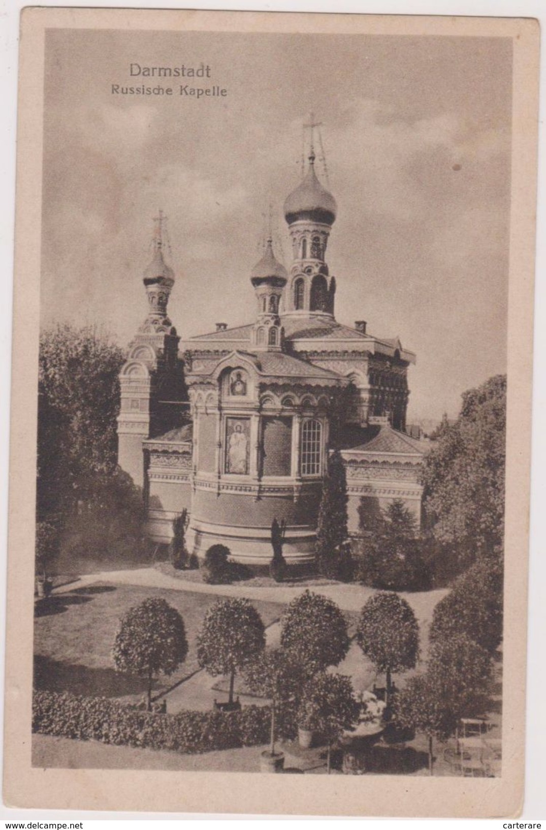 DARMSTADT Wissenschaftstadd,russische Kapelle ,église Cathédrale Monastère Unique,rare,hesse,allemagne,russe,russische - Darmstadt