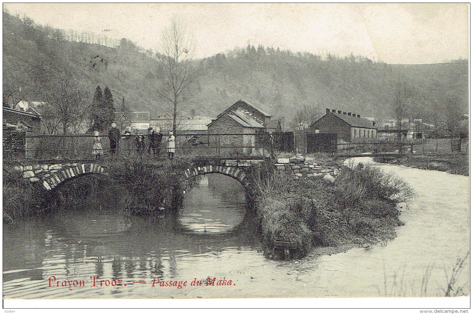 Prayon Trooz Passage Du Maka Animation D'enfants 1908 - Trooz